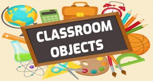 classroom objects sınıf eşyaları