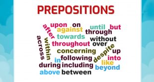 İngilizce edatlar prepositions